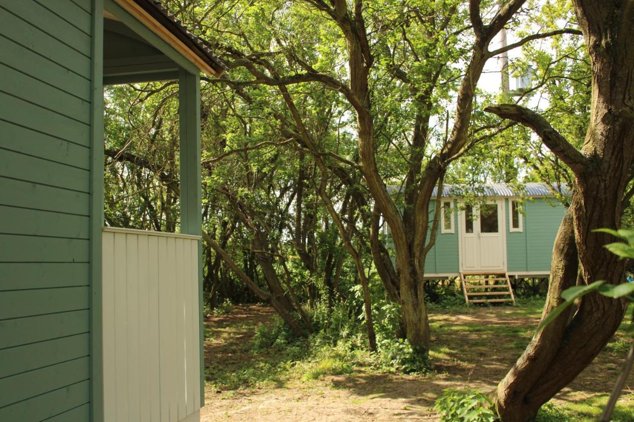 The Kestrel Shepherd Hut, Whitehouse Farm Stowmarket Buitenkant foto